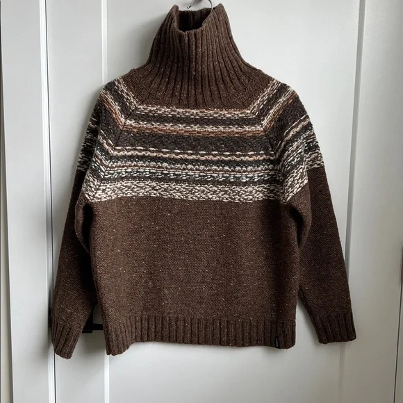 Finisterre Fair Isle Wool Jumper - Picture 4 of 7